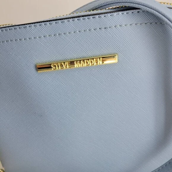 Steve Madden Bmaggie Exclusive Cross Body Bag In Soft Blue - Picture 4 of 7